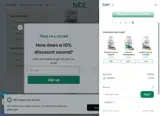 Natural Cure Labs coupon verification screenshot