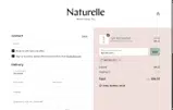 NATURELLE15 coupon verification screenshot
