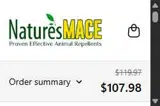 WELCOME10 coupon verification screenshot