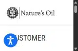 Nature's Oil coupon verification screenshot