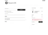 Nature's Oil coupon verification screenshot