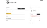 Nature's Oil coupon verification screenshot