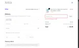 Navastore.us coupon verification screenshot