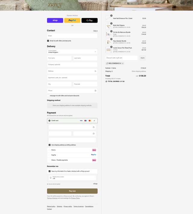 Navy Professional checkout page showing Navy Professional discount code box | Screenshot taken by SimplyCodes community member on Sep 15, 2025