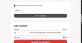 Nebbia coupon verification screenshot