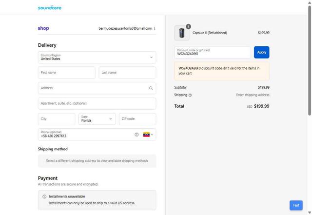 Nebula checkout page showing Nebula discount code box | Screenshot taken by SimplyCodes community member on Sep 15, 2025