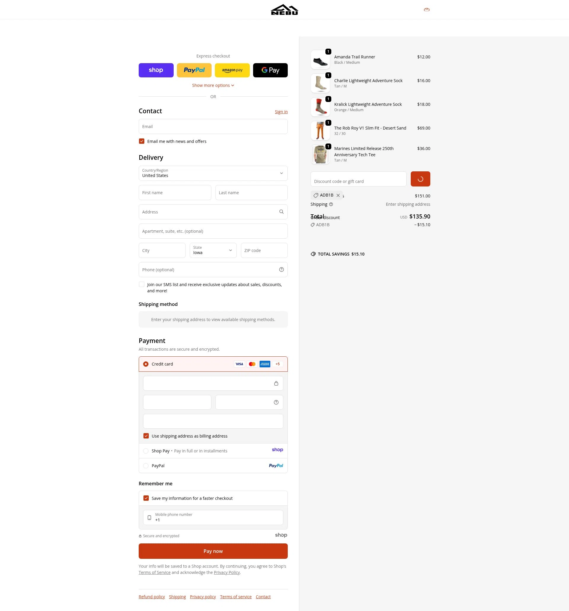 Nebu Summit checkout page showing Nebu Summit promo code box | Screenshot taken by SimplyCodes community member on Dec 29, 2025