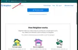 Neighbor coupon verification screenshot
