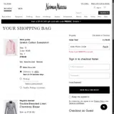 NMSHOP coupon verification screenshot