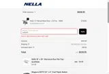 Nella Online coupon verification screenshot