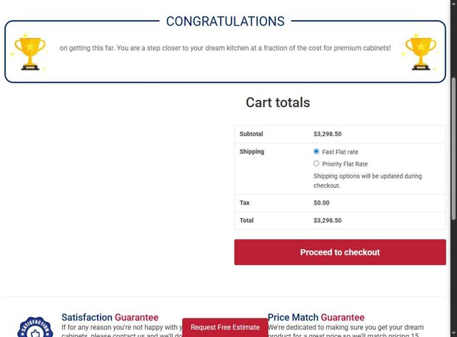 Nelson Cabinetry checkout page showing Nelson Cabinetry coupon code box | Screenshot taken by SimplyCodes community member on Jul 16, 2025
