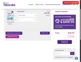 Neocate20 coupon verification screenshot