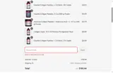 25AUG10 coupon verification screenshot