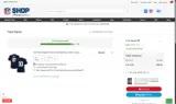 New England Patriots coupon verification screenshot