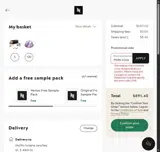 Nespresso coupon verification screenshot