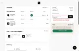 Nespresso coupon verification screenshot
