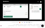 Nespresso coupon verification screenshot