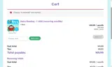 SUMMER60 coupon verification screenshot