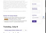 seniorfit coupon verification screenshot