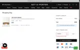 Net-A-Porter coupon verification screenshot