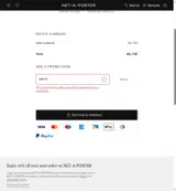 APP10 coupon verification screenshot