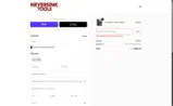Neversink Tools coupon verification screenshot