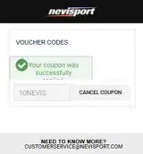 10NEVIS coupon verification screenshot