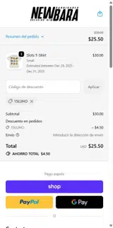 15LUHO coupon verification screenshot