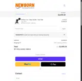 NEWBORN10 coupon verification screenshot