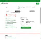 New Dawn Kratom coupon verification screenshot