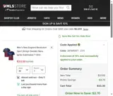 26TARGET coupon verification screenshot