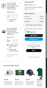 New England Revolution coupon verification screenshot