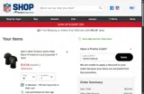 New Orleans Saints coupon verification screenshot