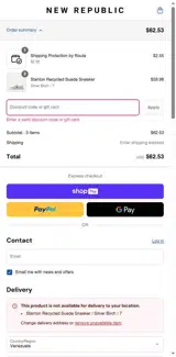 SNEAKER20 coupon verification screenshot