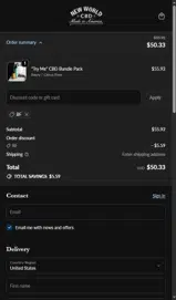 BF coupon verification screenshot