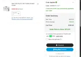New York City FC coupon verification screenshot