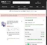 New York City FC coupon verification screenshot