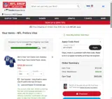 New York Giants coupon verification screenshot