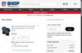New York Jets coupon verification screenshot