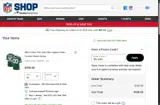 New York Jets coupon verification screenshot