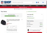 New York Jets coupon verification screenshot
