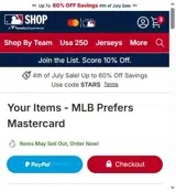 New York Mets coupon verification screenshot