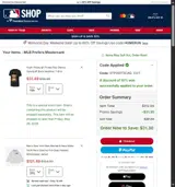 New York Mets coupon verification screenshot