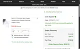 26FIRESTH coupon verification screenshot