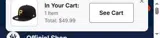 New York Yankees coupon verification screenshot