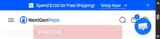 NextGen Peptides coupon verification screenshot