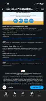 WINTER26_20 coupon verification screenshot