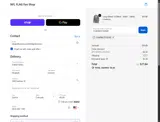 NFL FLAG Shop coupon verification screenshot