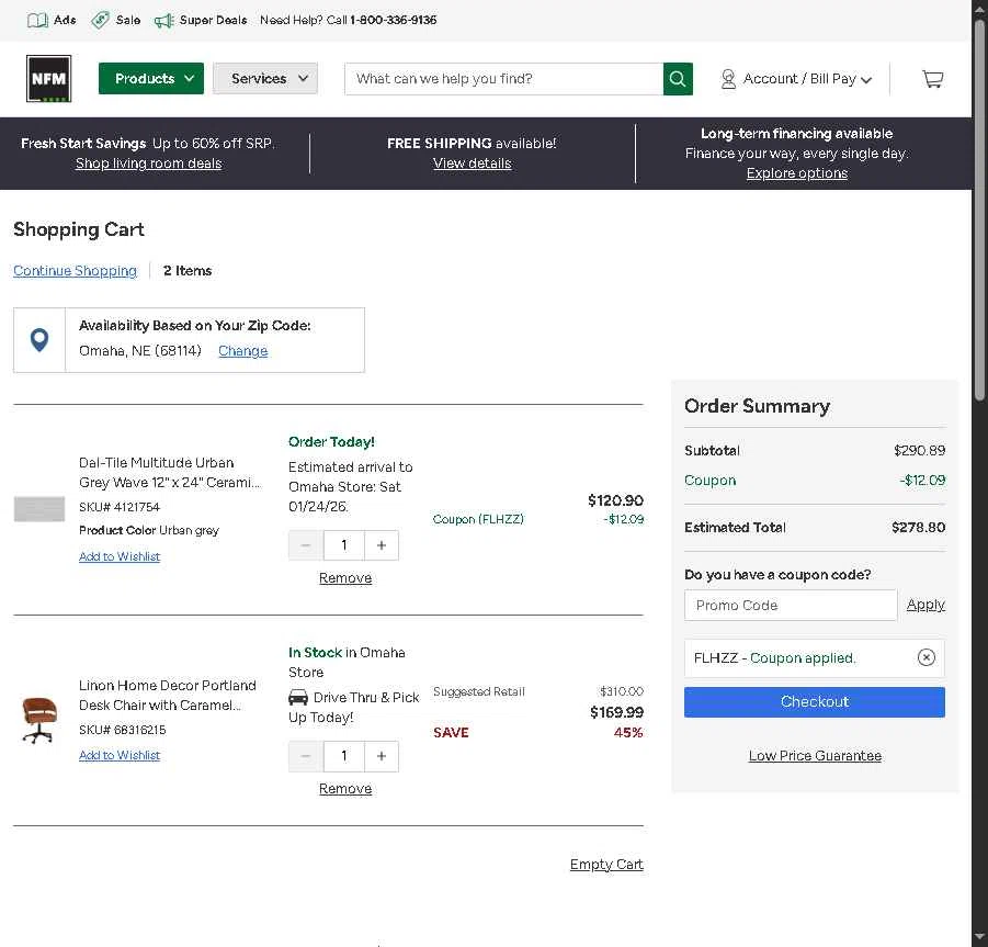 Nebraska Furniture Mart Promo Code - $10 Off Mar 2026