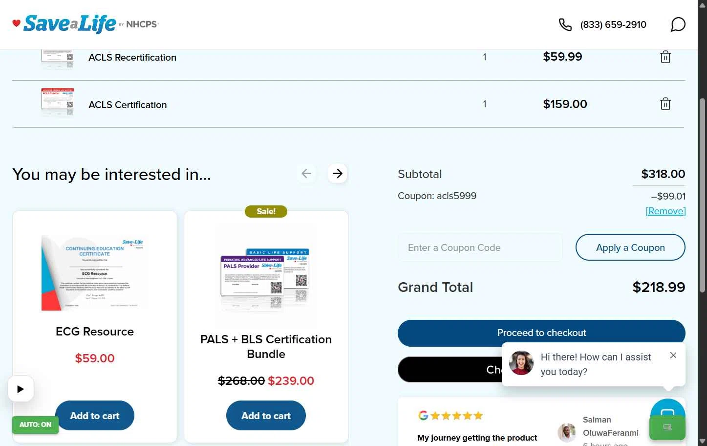 Nhcps.com checkout page showing Nhcps.com discount code box | Screenshot taken by SimplyCodes community member on Feb 10, 2026